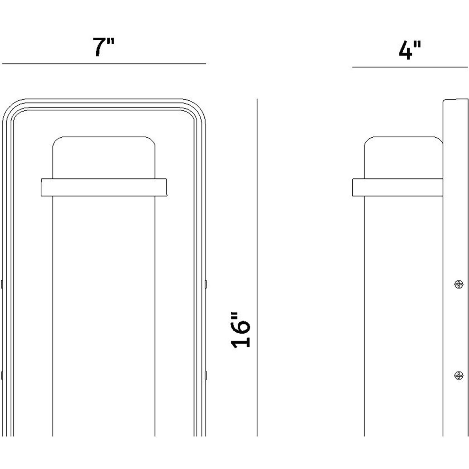 Pearl Street 1 Light 16 inch Black Exterior Wall Lantern